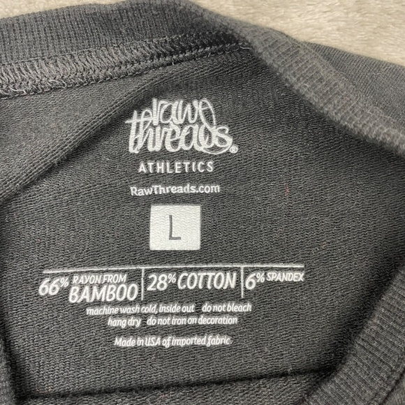 Raw Threads Athletics Disney Magic Kingdom Long Sleeve Pullover Women's Size L - Picture 3 of 6